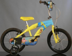 Bicicleta seria Spongebob 14 inch Dino Bikes foto