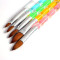 Set 5 pensule pentru unghii false acrilice sau modele decoratiuni acril PNS04