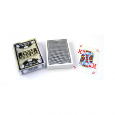 Carti poker negru, VISION, COPAG, plastic 100% foto