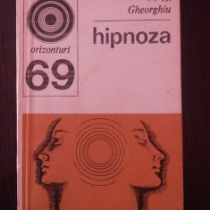 HIPNOZA - RALITATE SI FICTIUNE - V.A. Gheorghiu - 1977, 228 p.