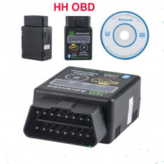 Interfata diagnoza auto Bluetooth ELM327 V2.0 HH OBD Advanced ELM327 foto