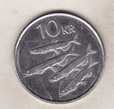 Bnk mnd Islanda 10 kronur 2004 , fauna marina, Europa