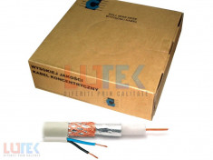 Cablu coaxial RG59 cu alimentare 2x0.5 foto