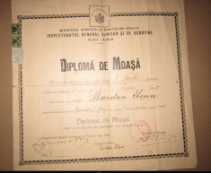 diploma de moasa foto