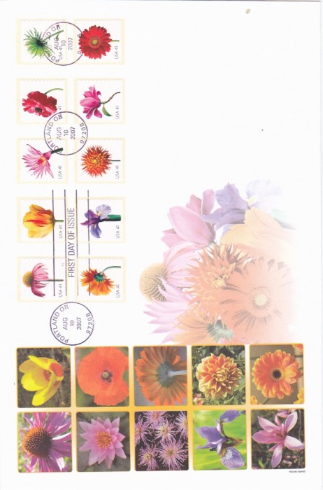 Flora FDC ,SUA.