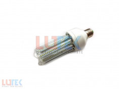 Bec economic 72 LED tip potcoava 7W E14 2700k foto