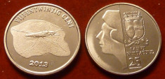 Insula Saint Eustatius 25 cent 2013 UNC gandac foto