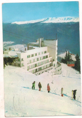 ilustrata-SINAIA-Hotel Alpin-Cota 1400 foto