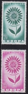 C3044 - Italia 1964 - cat.nr.907-8 neuzat,perfecta stare foto