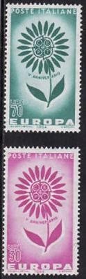 C3044 - Italia 1964 - cat.nr.907-8 neuzat,perfecta stare
