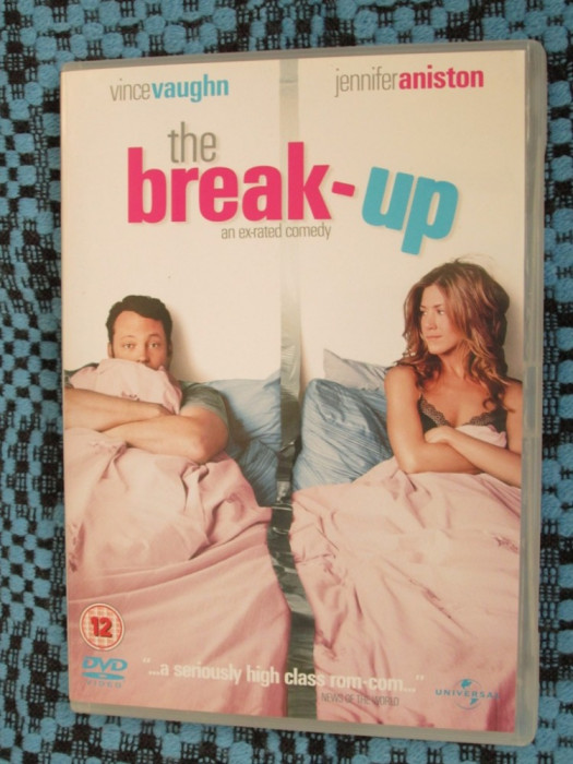 THE BREAK-UP - film comedie romantica 1 DVD (original, CA NOU!!!)
