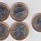 !!! BRAZILIA - LOT 4 x 1 REAL , COMM 2014 - KM NEW - UNC