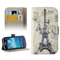 Husa piele Samsung Galaxy Trend Lite S7390 Eiffel foto