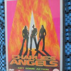 CHARLIE'S ANGELS - GET SOME ACTION - film ACTIUNE 1 DVD (original, CA NOU!!!)