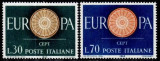 C4367 - Italia 1960 - cat.nr.822-3 neuzat,perfecta stare