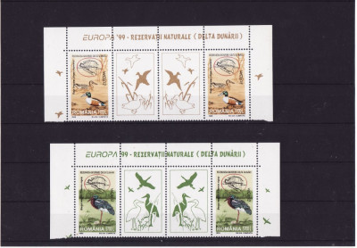 ROMANIA 1999 EUROPA CEPT - REZERVATII NATURALE foto