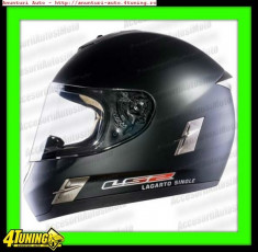 CASCA MOTO LS2 FF366 Lagarto Negru Mat 4 Stele SHARP = L foto