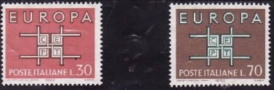 C4369 - Italia 1963 - cat.nr.895-6 neuzat,perfecta stare foto