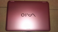 Laptop Sony Vaio VGN-CS16V, iintel core 2 duo, RAM 3 GB, roz foto