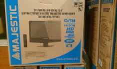 tv led auto hd ready,40 cm,alimentare 12 v ,dvd,usb,hdmi foto