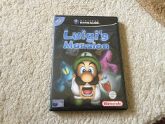 Joc Nintendo GAMECUBE Luigi&amp;#039;s Mansion la carcasa+carticele foto