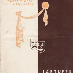 bnk div Program - Teatrul National I L Caragiale - Tartuffe 1959-1960