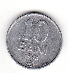 Moldova 10 bani 1998 foto