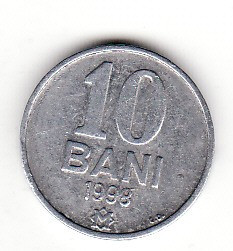 Moldova 10 bani 1998