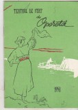 Bnk div Program - Teatrul de stat de opereta - Plutasul de pe Bistrita -1958