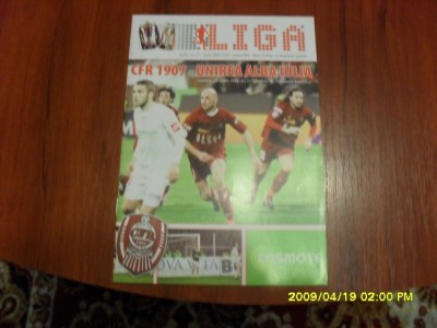 program C.F.R. Cluj - Unirea Alba I. foto