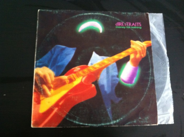 Dire Straits - Money for Nothing - disc vinil vinyl pickup pick-up Dire Straits - Money for Nothing - disc vinil vinyl pickup pick-up