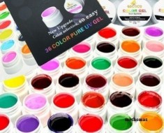 Set 36 Geluri Colorate Gel Color Lampa uv Manichiura 2021 foto