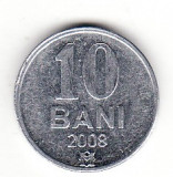 Moldova 10 bani 2008