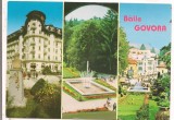 % carte postala (ilustrata) -GOVORA -Pavilionul 1,2,3,Parcul