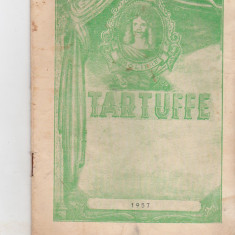 bnk div Program - Teatrul de Stat Bacau - Tartuffe - 1957