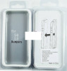 Bumper fit case iPhone 5S, iPhone 5/5S, Alb