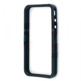 Bumper fit case iPhone 4/4S, Negru