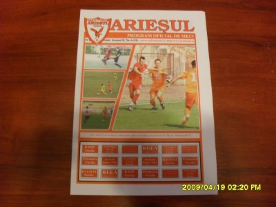 program Ariesul Turda - U Cluj foto