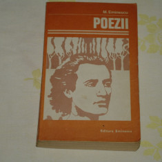 Poezii - M. Eminescu - Editura Eminescu - 1984