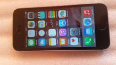 IPHONE 5S 16GB GREY NEVERLOCKED FARA ICLOUD FUNCTIONAL foto