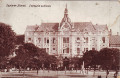 Romania,Szatmar-Nemeti,Satu Mare, carte postala mil.circulata 1916:Hotel, animat foto