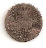 GERMANIA BAVARIA LUDWIG I 6 KREUZER 1835 ARGINT