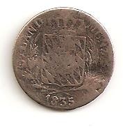 GERMANIA BAVARIA LUDWIG I 6 KREUZER 1835 ARGINT
