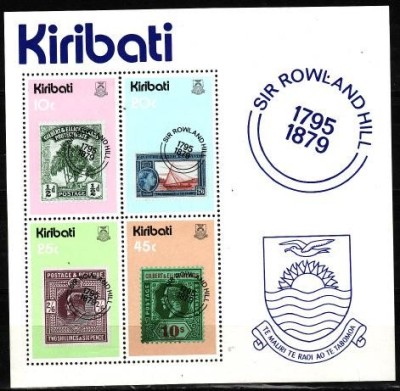 C5073 - Kiribati 1979 - bloc cat.nr.6 neuzat,perfecta stare foto