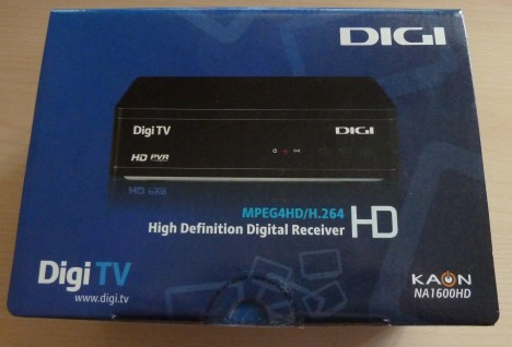 Decodor Digi TV Kaon NA1600HD, pentru televiziune HD | arhiva Okazii.ro