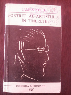 PORTRET AL ARTISTULUI IN TINERETE - James Joyce - 1969, 388 p. foto