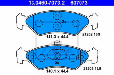 Placute frana fata Ford KA ATE foto