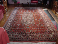 Covor persan lana, lucrat manual, fabricat in Romania, UNICAT ! foto