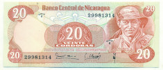 Nicaragua 20 cordoba foto