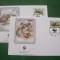 Aruba 1994 fauna pasari MI 134-137 FDC w01